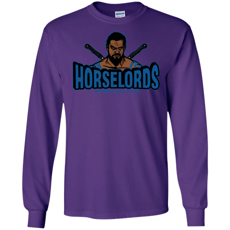 T-Shirts Purple / S Horse Lords Men's Long Sleeve T-Shirt