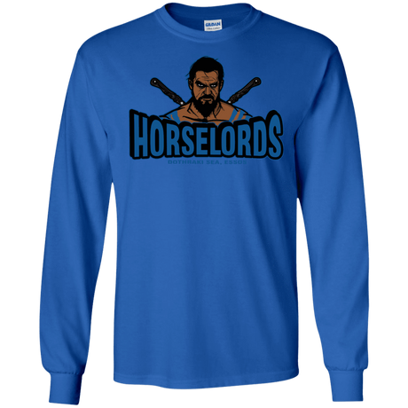 T-Shirts Royal / S Horse Lords Men's Long Sleeve T-Shirt