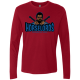 T-Shirts Cardinal / S Horse Lords Men's Premium Long Sleeve