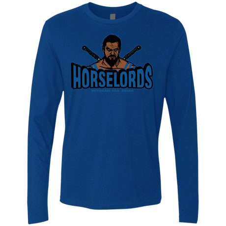 T-Shirts Royal / S Horse Lords Men's Premium Long Sleeve
