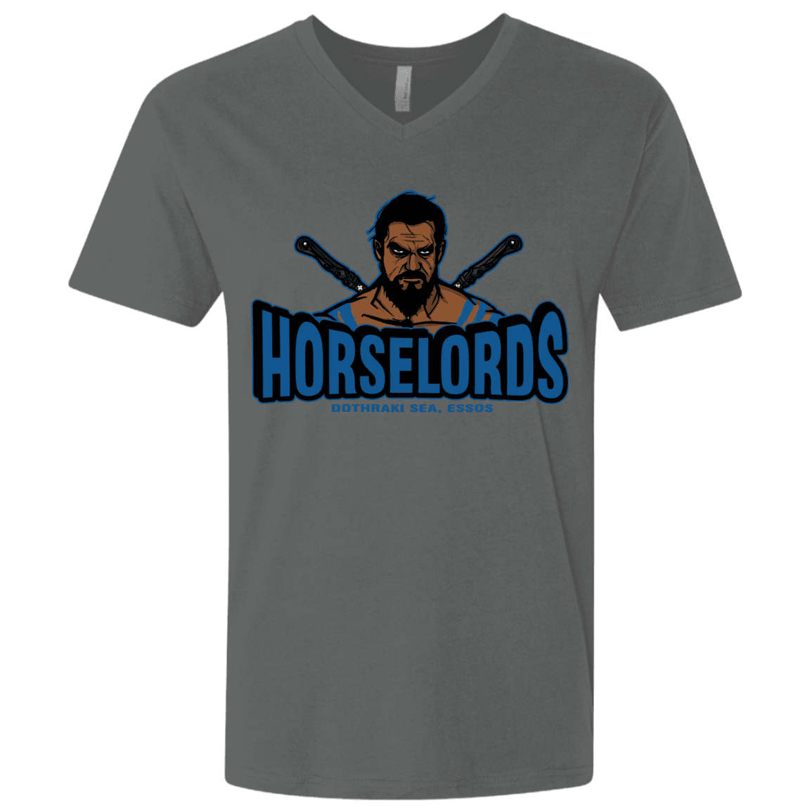 T-Shirts Heavy Metal / X-Small Horse Lords Men's Premium V-Neck