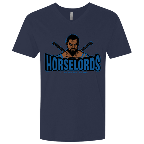T-Shirts Midnight Navy / X-Small Horse Lords Men's Premium V-Neck