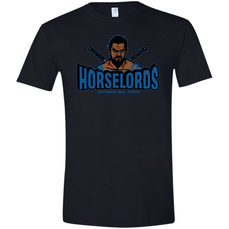 T-Shirts Black / X-Small Horse Lords Men's Semi-Fitted Softstyle