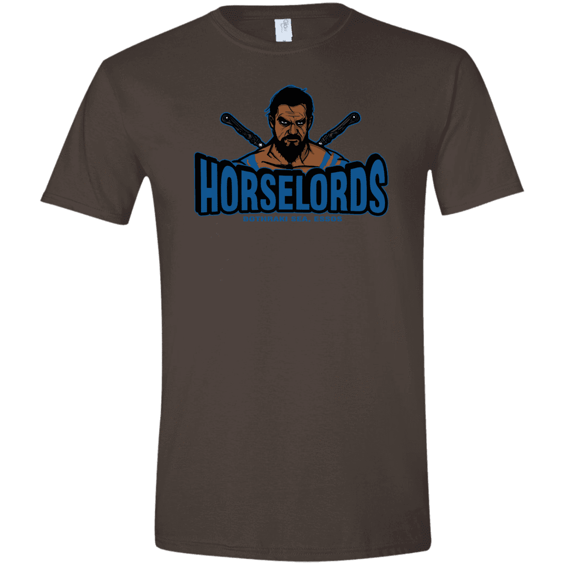 T-Shirts Dark Chocolate / S Horse Lords Men's Semi-Fitted Softstyle