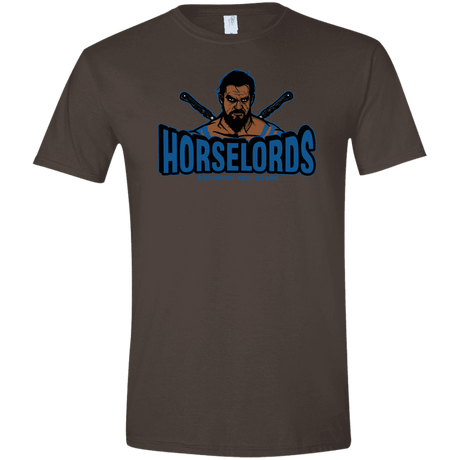 T-Shirts Dark Chocolate / S Horse Lords Men's Semi-Fitted Softstyle