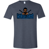 T-Shirts Heather Navy / S Horse Lords Men's Semi-Fitted Softstyle