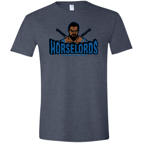 T-Shirts Heather Navy / S Horse Lords Men's Semi-Fitted Softstyle