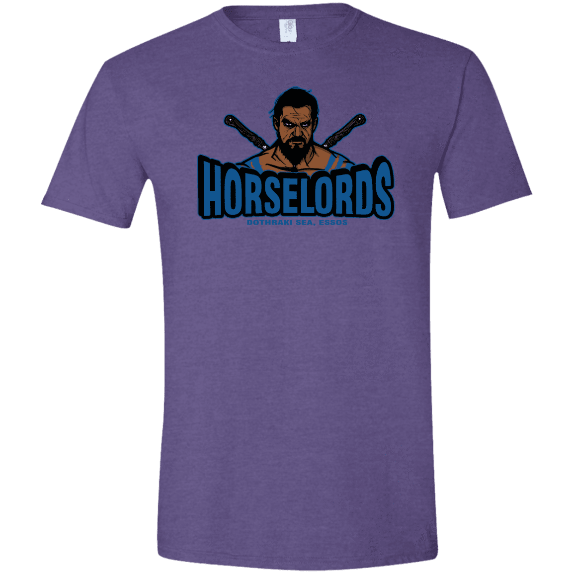 T-Shirts Heather Purple / S Horse Lords Men's Semi-Fitted Softstyle