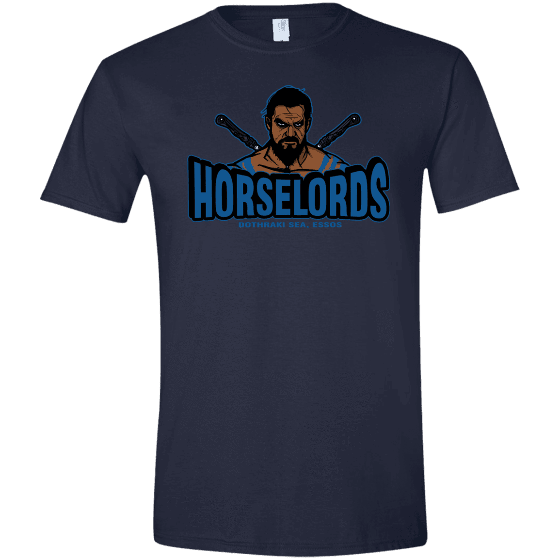 T-Shirts Navy / X-Small Horse Lords Men's Semi-Fitted Softstyle