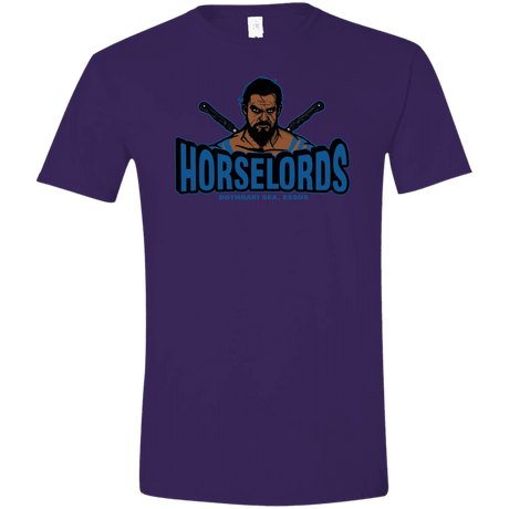 T-Shirts Purple / S Horse Lords Men's Semi-Fitted Softstyle