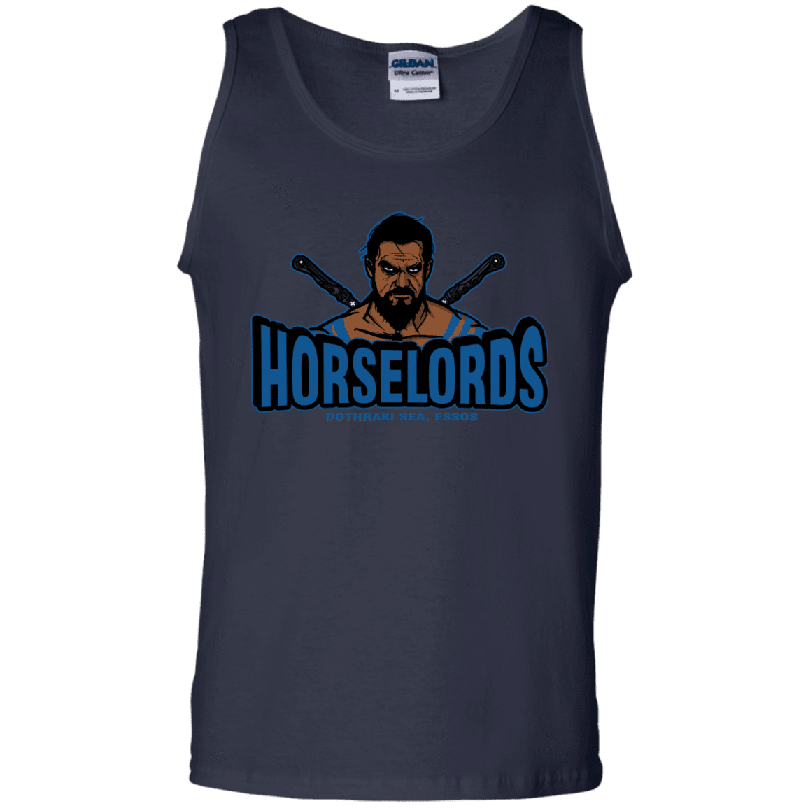 T-Shirts Navy / S Horse Lords Men's Tank Top