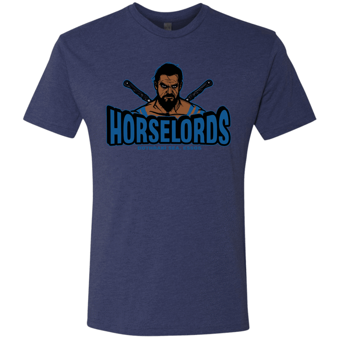 T-Shirts Vintage Navy / S Horse Lords Men's Triblend T-Shirt