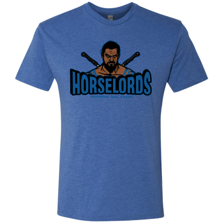 T-Shirts Vintage Royal / S Horse Lords Men's Triblend T-Shirt