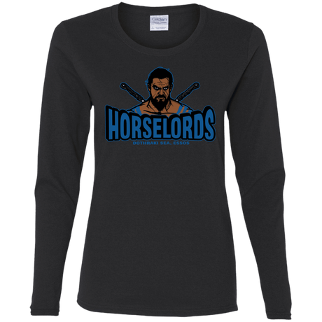 T-Shirts Black / S Horse Lords Women's Long Sleeve T-Shirt