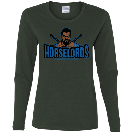 T-Shirts Forest / S Horse Lords Women's Long Sleeve T-Shirt