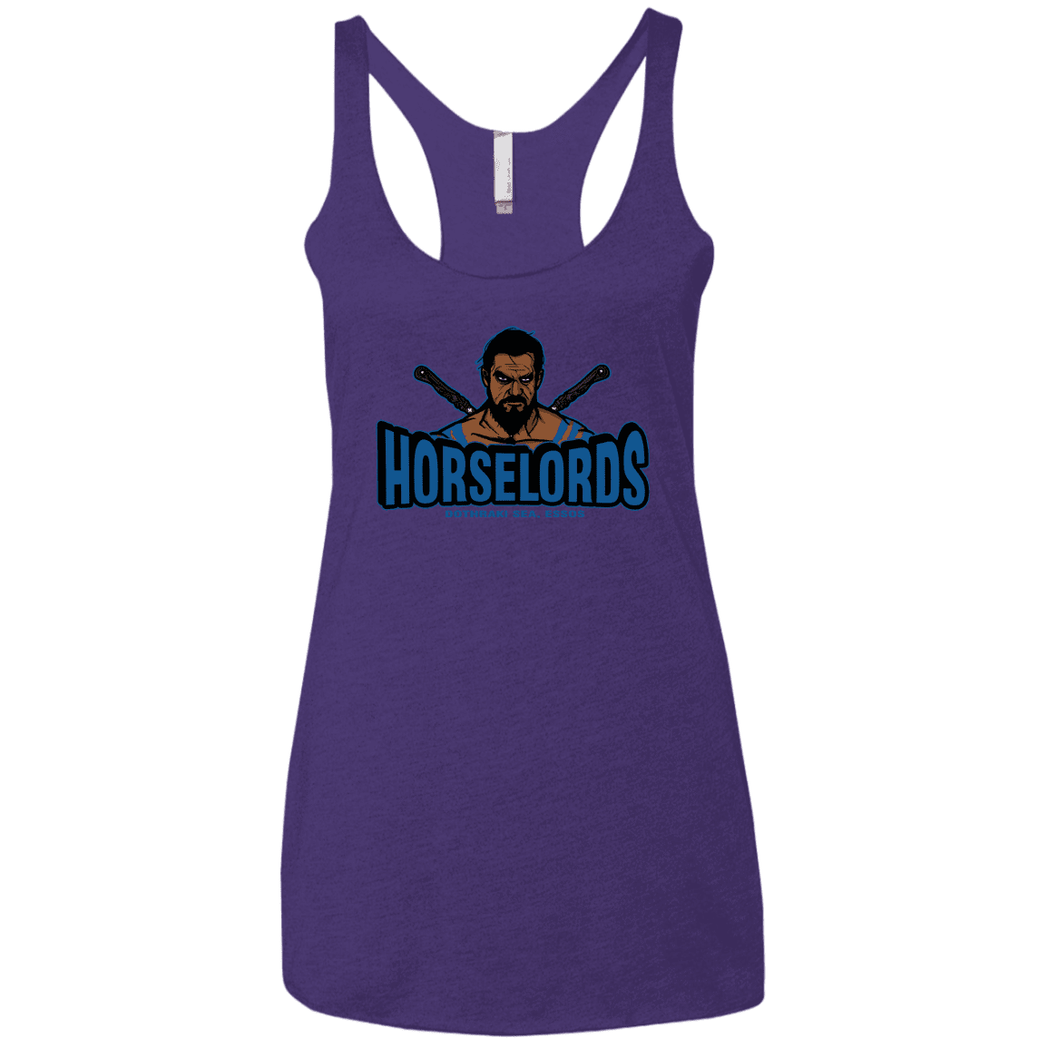 T-Shirts Purple Rush / X-Small Horse Lords Women's Triblend Racerback Tank