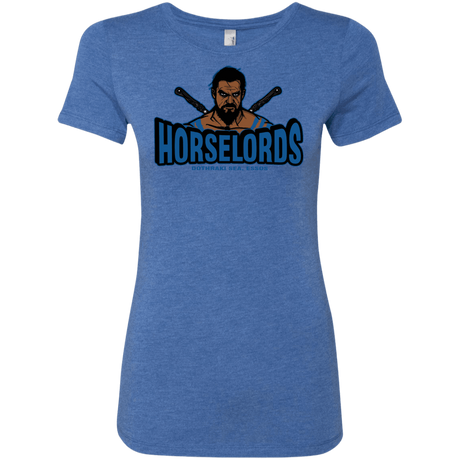 T-Shirts Vintage Royal / S Horse Lords Women's Triblend T-Shirt