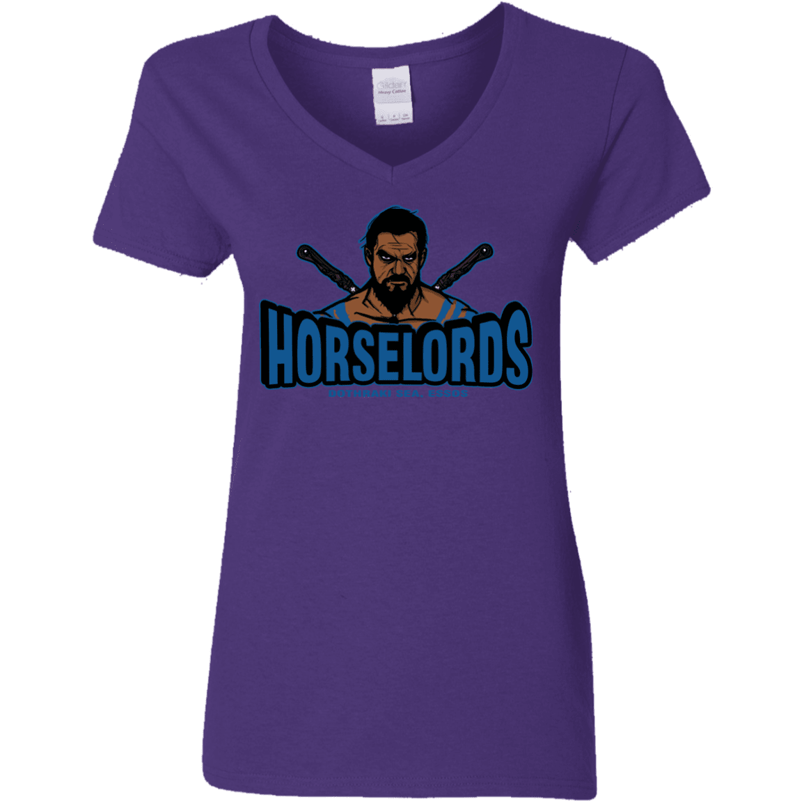 T-Shirts Purple / S Horse Lords Women's V-Neck T-Shirt
