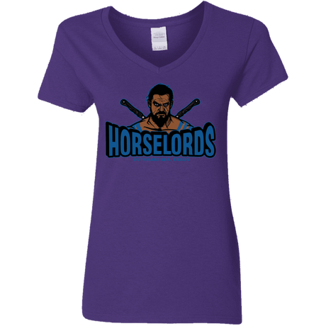 T-Shirts Purple / S Horse Lords Women's V-Neck T-Shirt