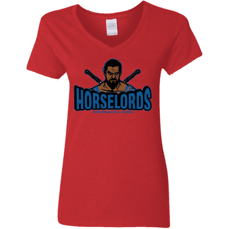 T-Shirts Red / S Horse Lords Women's V-Neck T-Shirt