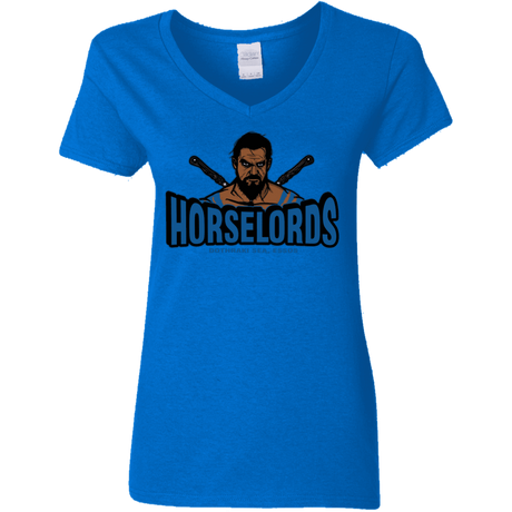 T-Shirts Royal / S Horse Lords Women's V-Neck T-Shirt