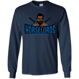 T-Shirts Navy / YS Horse Lords Youth Long Sleeve T-Shirt