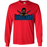 T-Shirts Red / YS Horse Lords Youth Long Sleeve T-Shirt
