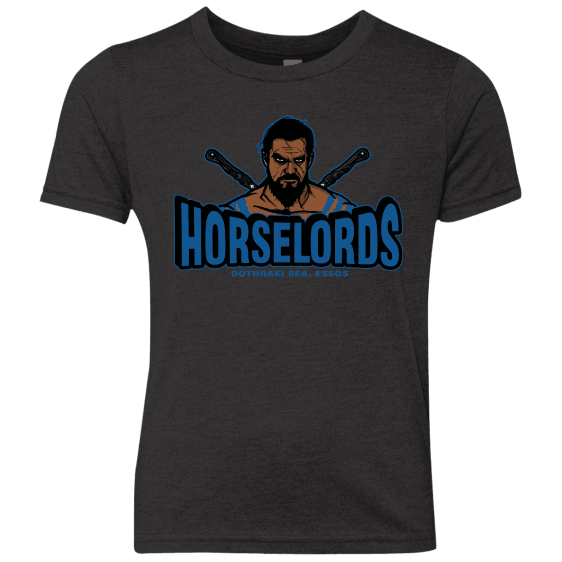 T-Shirts Vintage Black / YXS Horse Lords Youth Triblend T-Shirt