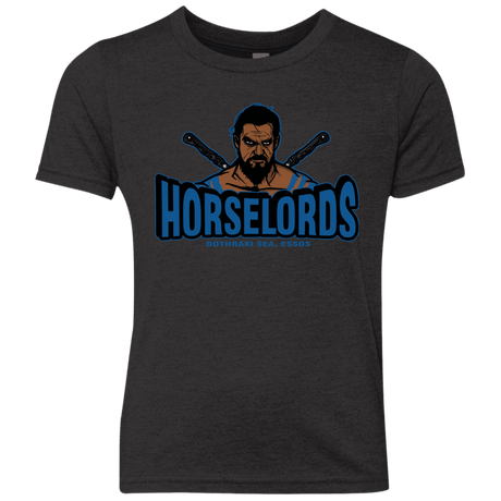 T-Shirts Vintage Black / YXS Horse Lords Youth Triblend T-Shirt