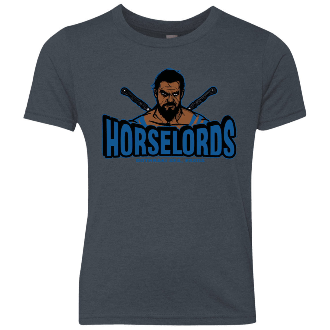 T-Shirts Vintage Navy / YXS Horse Lords Youth Triblend T-Shirt