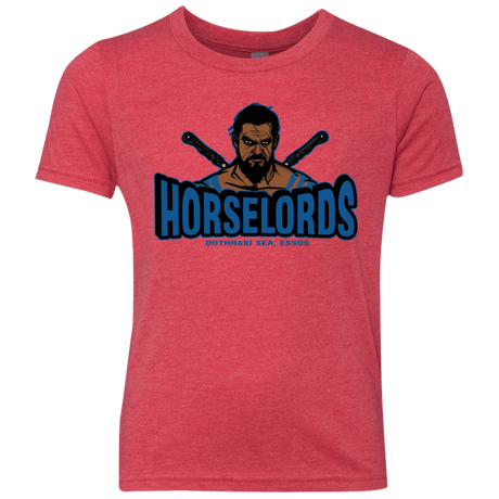 T-Shirts Vintage Red / YXS Horse Lords Youth Triblend T-Shirt