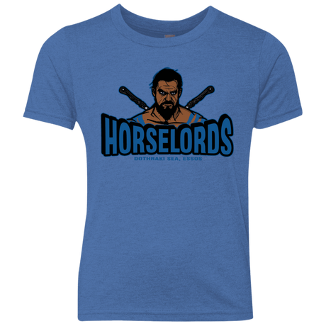T-Shirts Vintage Royal / YXS Horse Lords Youth Triblend T-Shirt