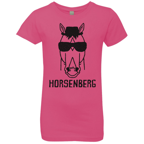 T-Shirts Hot Pink / YXS Horsenberg Girls Premium T-Shirt
