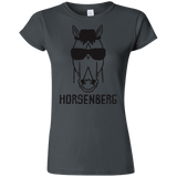 T-Shirts Charcoal / S Horsenberg Junior Slimmer-Fit T-Shirt