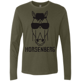 T-Shirts Military Green / S Horsenberg Men's Premium Long Sleeve