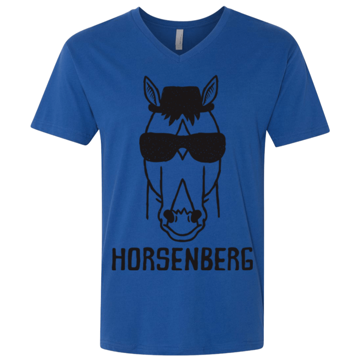 T-Shirts Royal / X-Small Horsenberg Men's Premium V-Neck