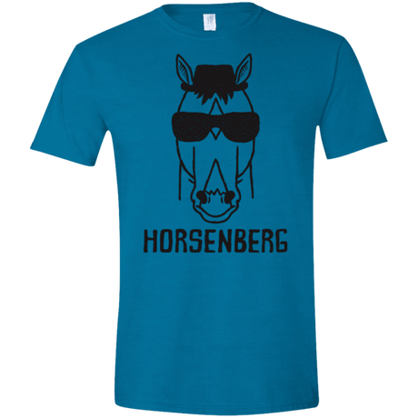 T-Shirts Antique Sapphire / S Horsenberg Men's Semi-Fitted Softstyle