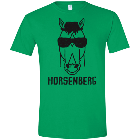 T-Shirts Irish Green / S Horsenberg Men's Semi-Fitted Softstyle