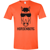 T-Shirts Orange / S Horsenberg Men's Semi-Fitted Softstyle
