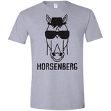 T-Shirts Sport Grey / X-Small Horsenberg Men's Semi-Fitted Softstyle