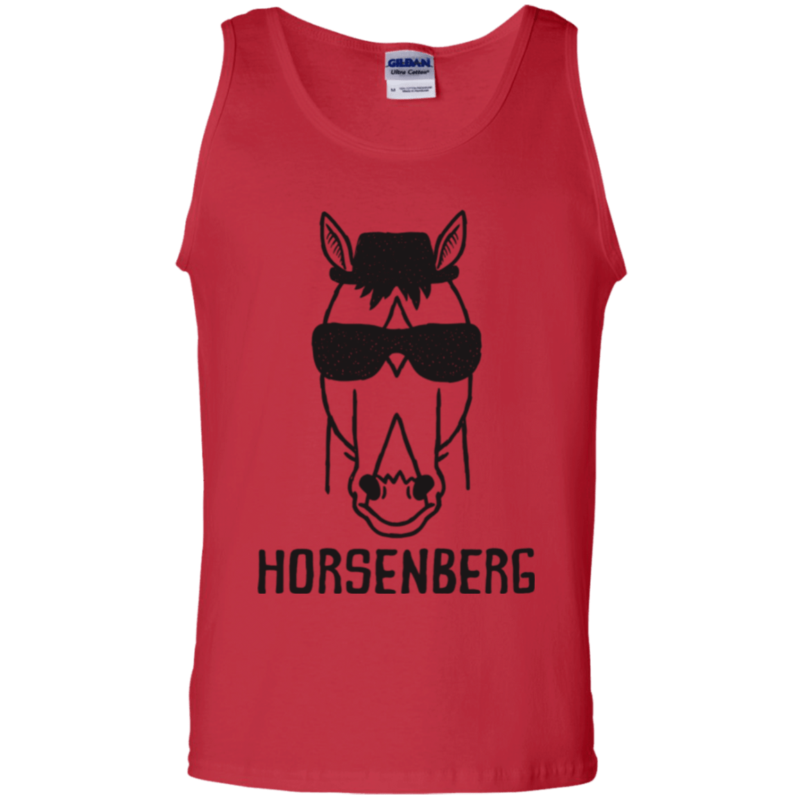 T-Shirts Red / S Horsenberg Men's Tank Top