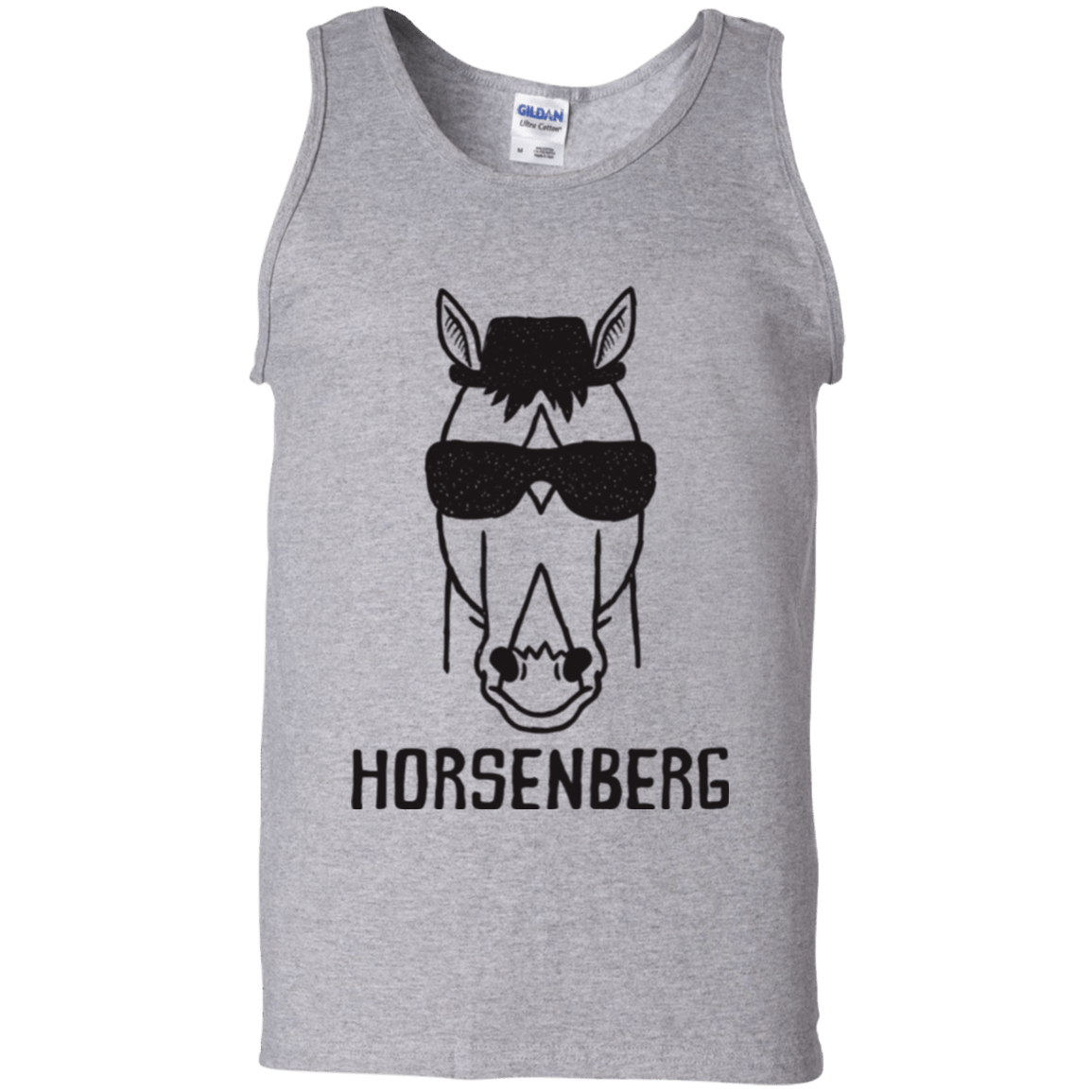 T-Shirts Sport Grey / S Horsenberg Men's Tank Top