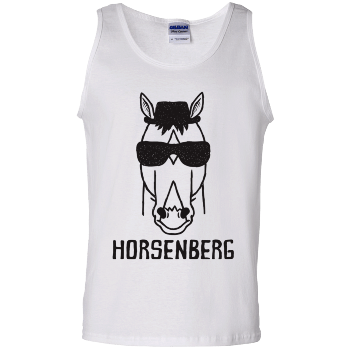 T-Shirts White / S Horsenberg Men's Tank Top