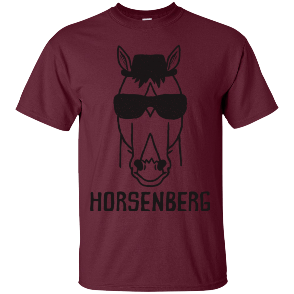 T-Shirts Maroon / S Horsenberg T-Shirt