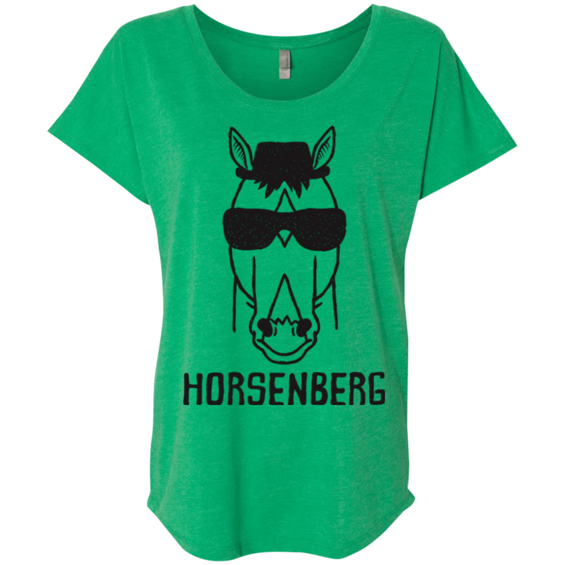 T-Shirts Envy / X-Small Horsenberg Triblend Dolman Sleeve