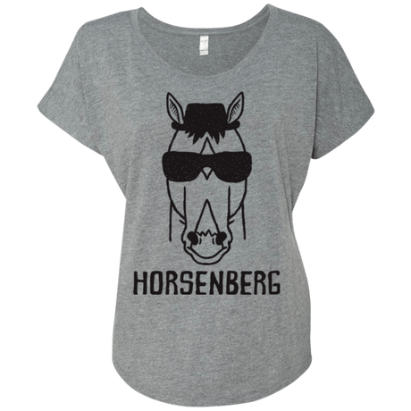 T-Shirts Premium Heather / X-Small Horsenberg Triblend Dolman Sleeve