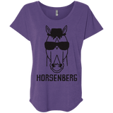 T-Shirts Purple Rush / X-Small Horsenberg Triblend Dolman Sleeve