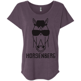 T-Shirts Vintage Purple / X-Small Horsenberg Triblend Dolman Sleeve