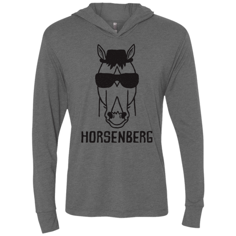 T-Shirts Premium Heather / X-Small Horsenberg Triblend Long Sleeve Hoodie Tee