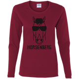 T-Shirts Cardinal / S Horsenberg Women's Long Sleeve T-Shirt